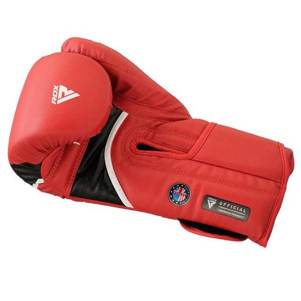 RDX Sports RDX BOXING GLOVE AURA PLUS T-17-Red-Black