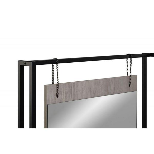 Timber Art Design Zahra Urban Bedroom Dressing Vanity Makeup Table Mirror & Drawer