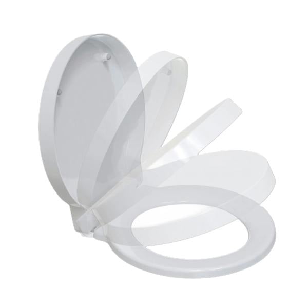 RTS ROUND 400 Duroplast Round Toilet Seat with Soft-Close Hinge
