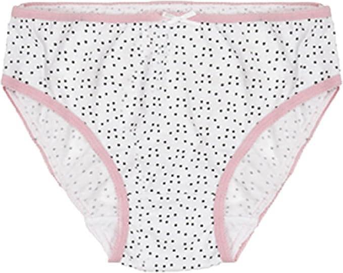 KAV Adorable Girls Printed Briefs - Comfortable Cotton Briefs Panties Knickers Underwear for Everyday Wear - Fun and Colorful Designs