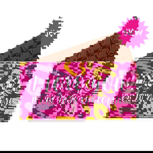 CHOC ON CHOC I Love You More Than Chocolate Bar