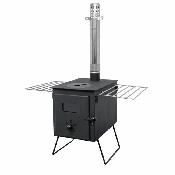 Royal Fire Pandora Portable Firebox Tent Stove in Charcoal