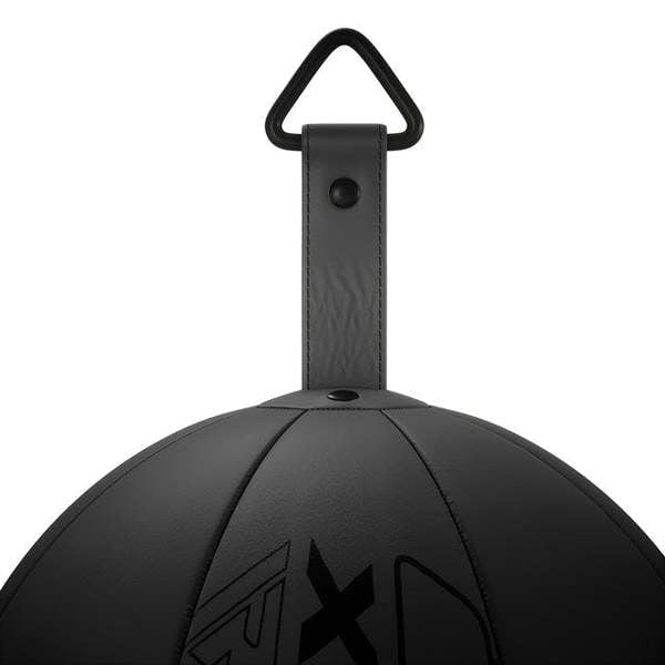 RDX Sports 3PC SPEED DOUBLE END BALL F6 MATTE BLACK PLUS + ROPE REGULAR + IRON FLOOR HOOK SILVER