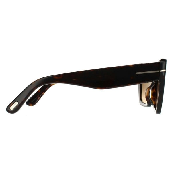 Tom Ford Sunglasses Wyatt FT0871 52F Dark Havana Brown Gradient