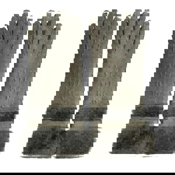 Infinity Leather Women’s Plush Cuff Suede Leather Gloves