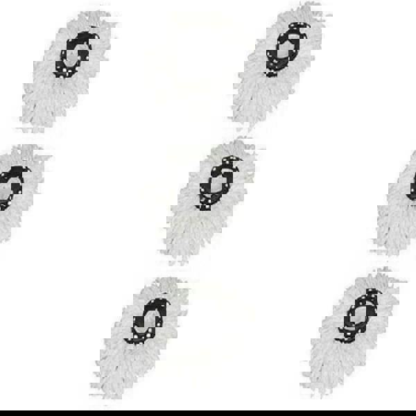 Gr8 Home Grey Space Saving 360° Rotating Dual Spin Dry Mop And Bucket 3 Microfibre Heads