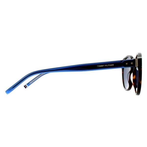 Tommy Hilfiger Sunglasses TH 1795/S 086 K1 Havana Blue Gold Mirror