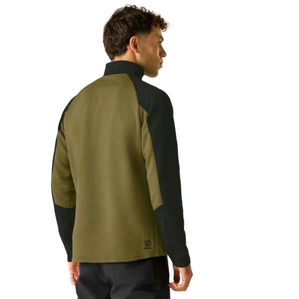 Dare 2B Mens Dignify IV Core Stretch Base Layer Top - Black/Martini Olive - 
