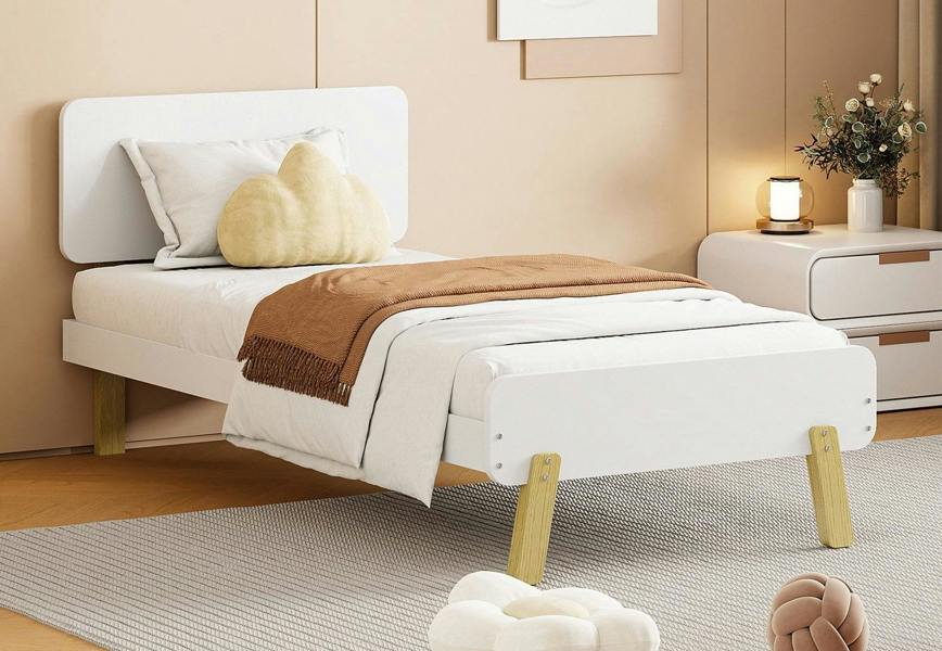Mission TM 3ft Atlantic Single Bed - White