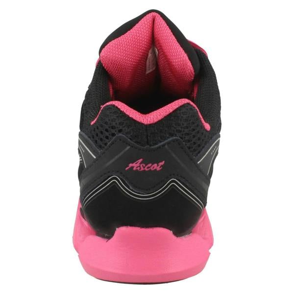Ladies Ascot Casual Lace Up Trainers Spring Wave