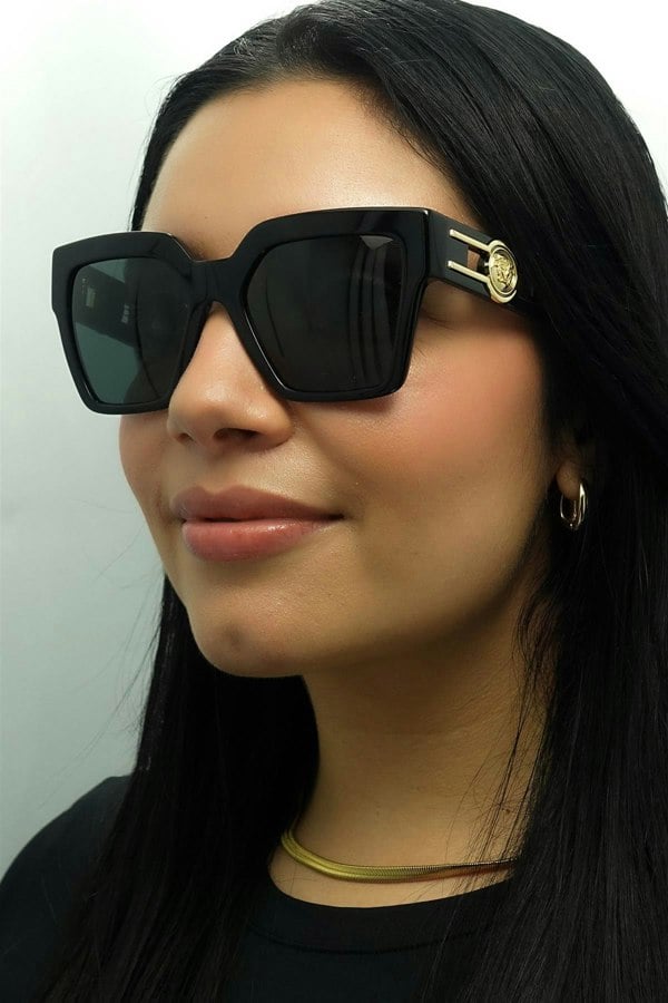 Versace Sunglasses VE4458 GB1/87 Black Dark Grey