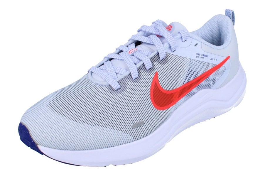 Nike Downshifter 12 Mens Dd9293  006 - Football Grey Bright Crimson 006 - Photo 0