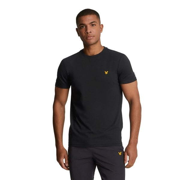 Lyle & Scott Mens Martin Short-Sleeved T-Shirt - Jet Black