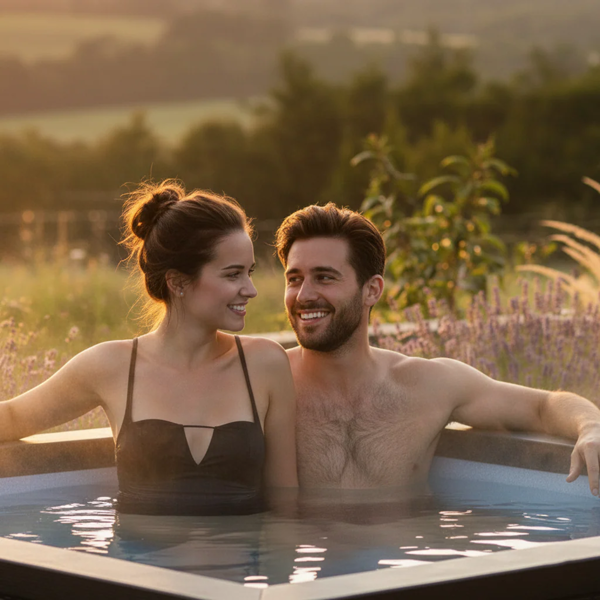 Wave Garda | 4/6-Person Eco Foam EnergySave Hot Tub Bundle | Built-In Integrated Heater