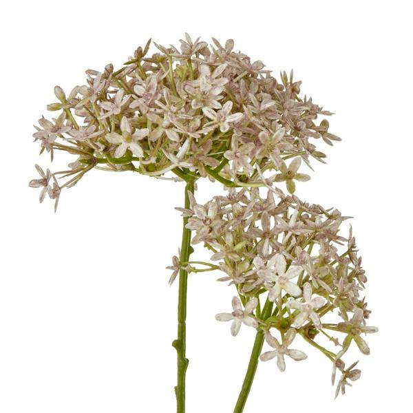 Wyld Haus Set of 3 Artificial Flowers Lilac Crown Hydrangea Stems
