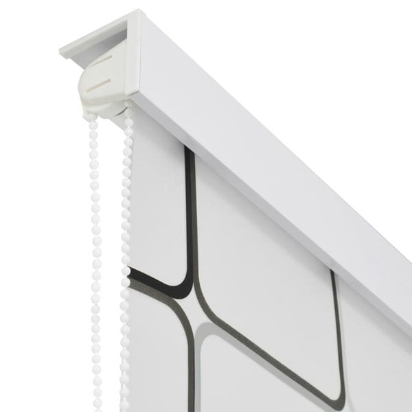 Berkfield Shower Roller Blind 120x240 cm Square