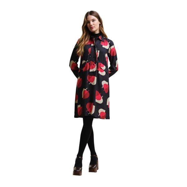 Regatta Womens/Ladies Orla Kiely Leaf Print Dress - Shadow Elm Pink