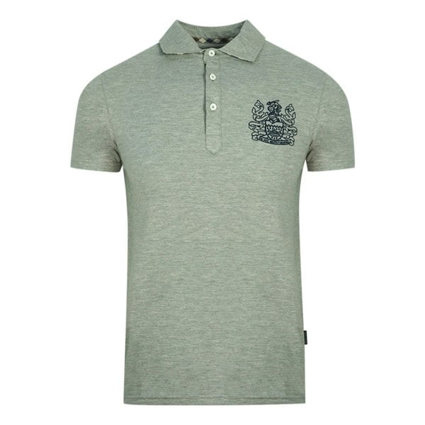 Aquascutum Aldis Logo Polo Shirt - Grey