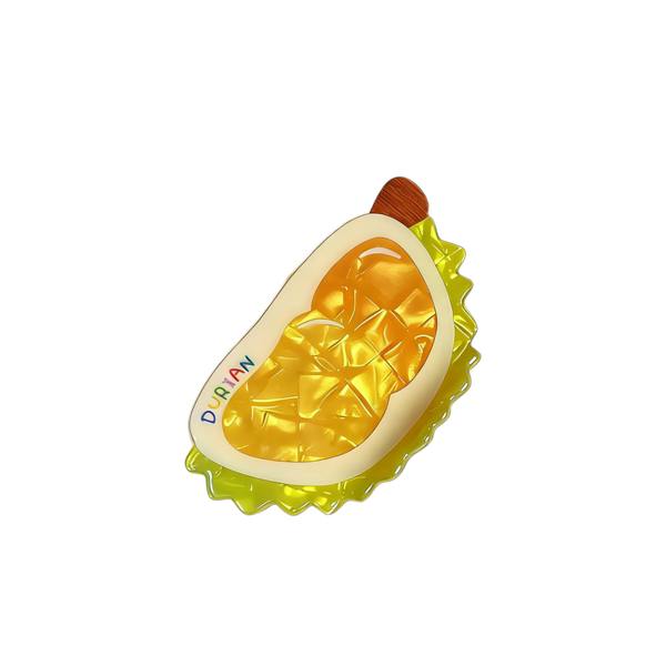 Gold Trip Durian Claw Clip