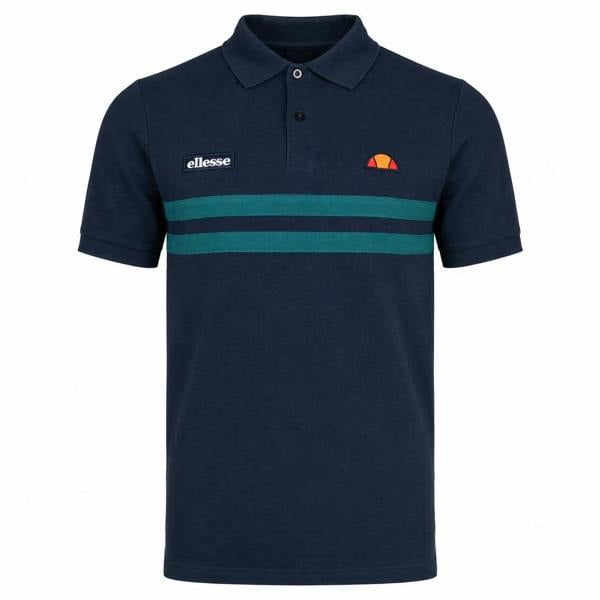 Ellesse Muccia Polo Shirt Navy/Teal