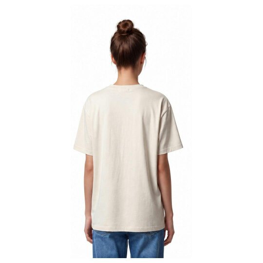 By Lanvin Signature Logo Beige T-Shirt