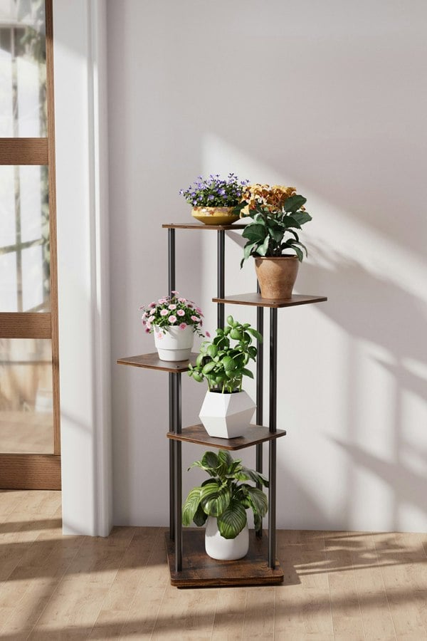 Living and Home 5-Tier Plant Stand Plant Display
