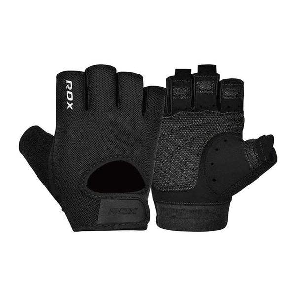 RDX Sports GYM WEIGHT LIFTING GLOVES T1 BLACK