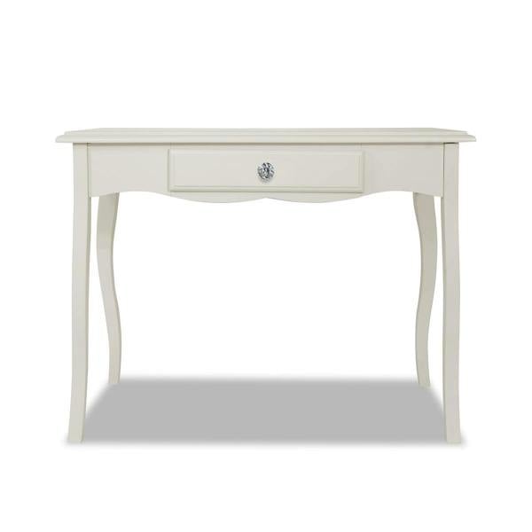 Romance French Dressing Table with Drawer and Crystal Handle
