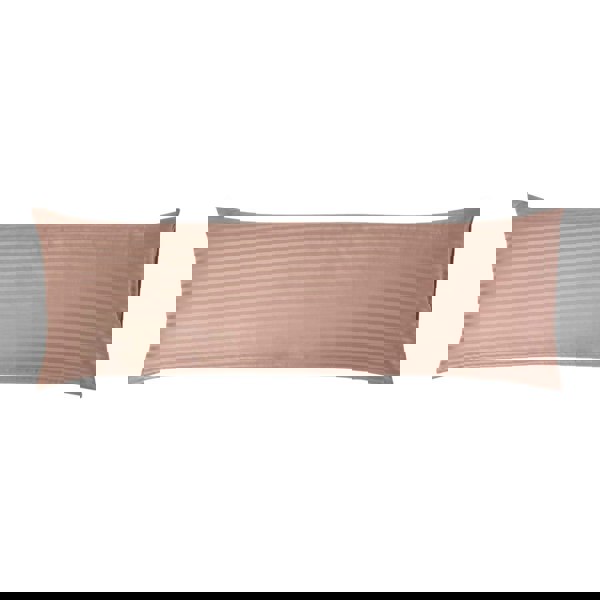 HOMESCAPES Silky 330 TC Egyptian Cotton Satin Stripe Body Pillowcase