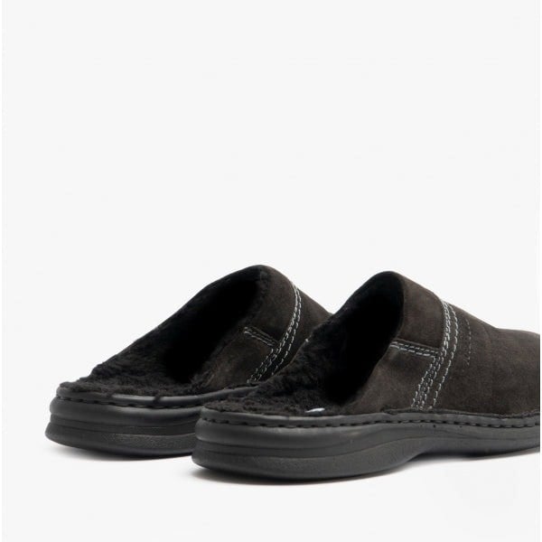 Josef Seibel MAX 67 Mens Leather Mule Black