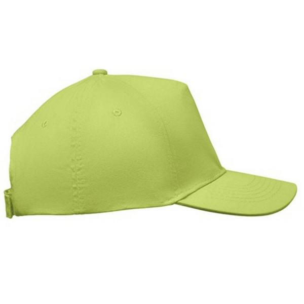 MidOcean Sunny 5 Panel Baseball Cap - Lime - 