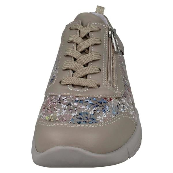 DB Shoes Ladies DB Shoes 2V Fitting Wedge Trainers Grace