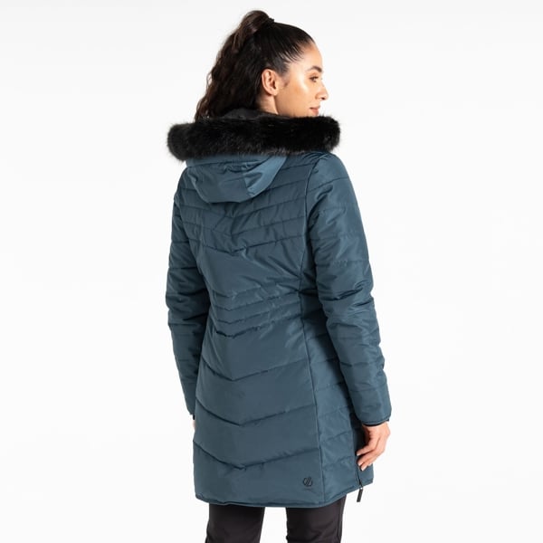 Dare 2B Women's Striking IV Mid Length Padded Jacket - Orion Grey