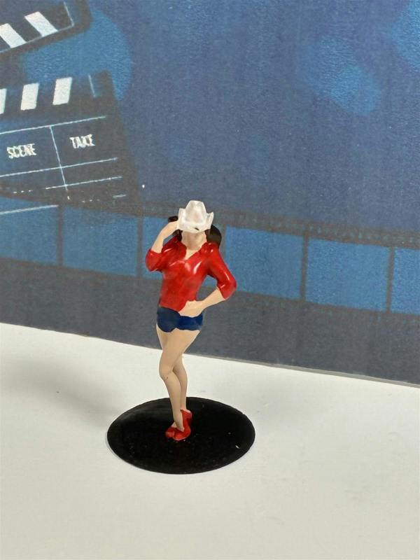 MCSlots Dukes of Hazzard Daisy 1:64 Scale Painted Figure Cartrix CTLE64056