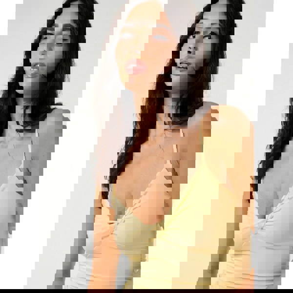 Pink Vanilla Slinky Twist Dress