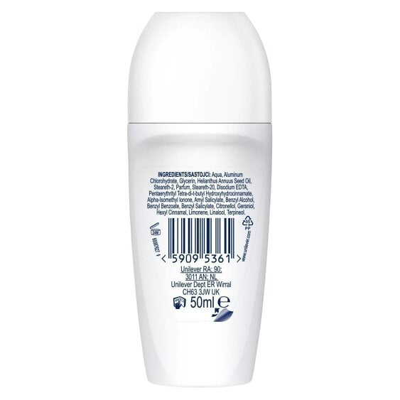 Dove Classic Fresh Roll On Anti-Perspirant Long Lasting Fragrance 48H, 30x50ml
