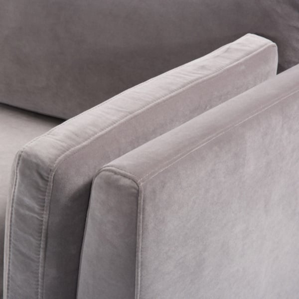Mickey 3 Seat Sofa - Stone Grey