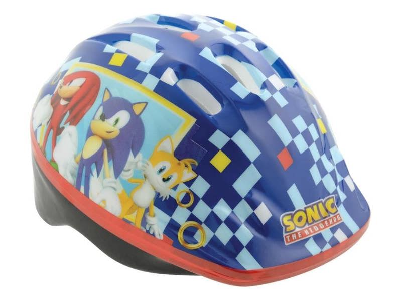Sonic Kids Safety Helmet 48-52cm - Blue