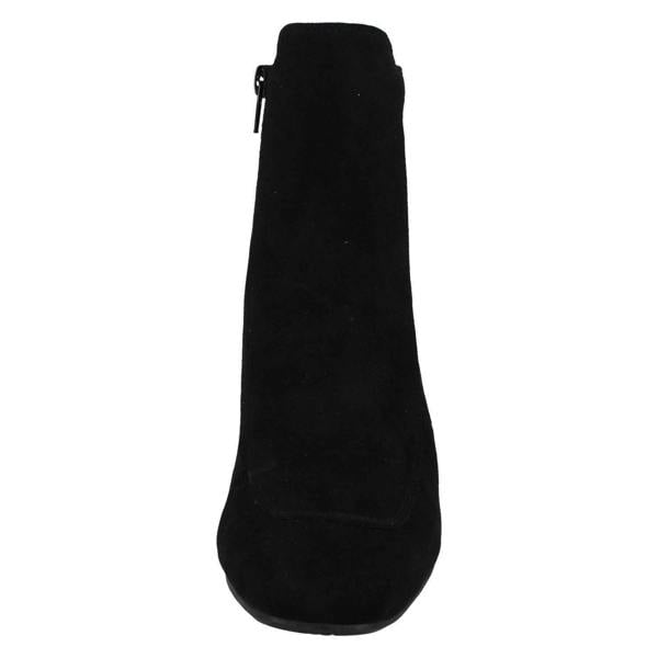 Spot On Ladies Spot On Mid Heel Ankle Boots F51095