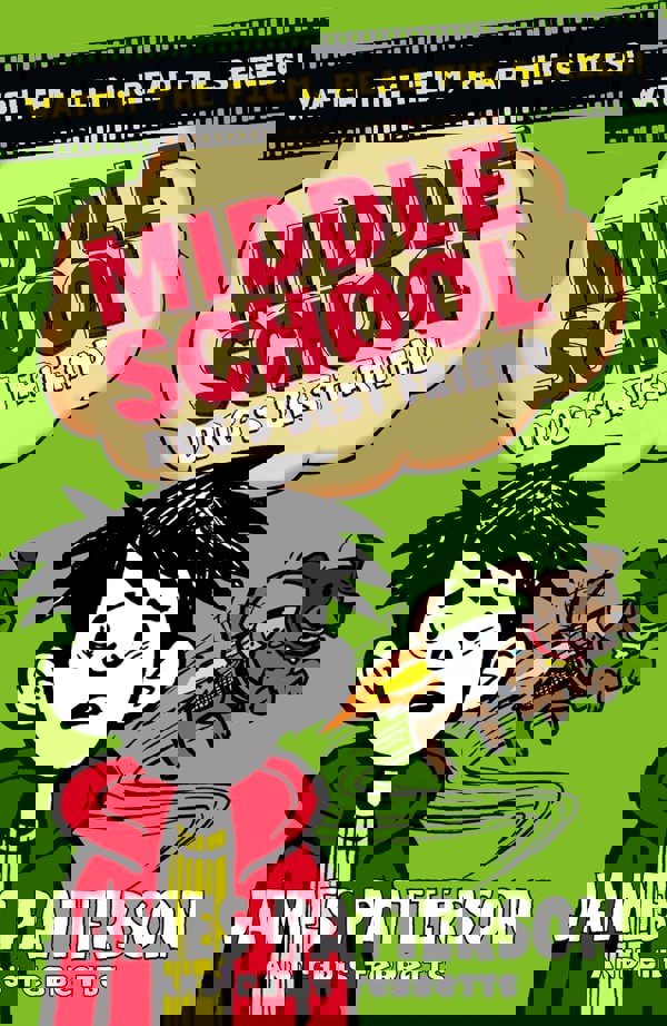 James Patterson Middle School Series 2 Books Set (Dog's Best Friend, Just My Rotten Luck)