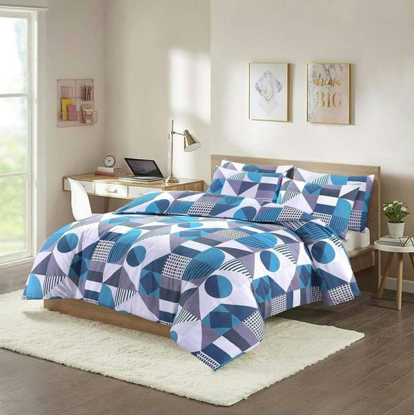 Scott Blue Duvet Cover Set