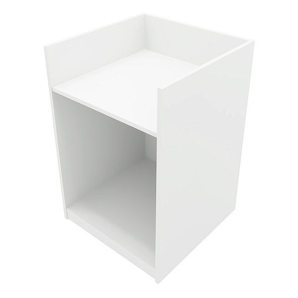 Monstershop Luna LED Shop Counter Set CM60, TB60 & 2 x B900 - White