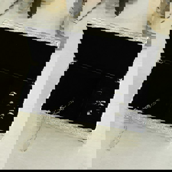 Personalised Memento Company Personalised Silver Plated Jewellery Box