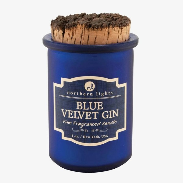 T. H. Baker Northern Lights Blue Velvet Gin Candle NL120