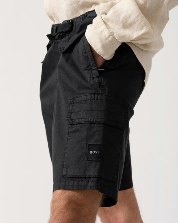 BOSS Orange Sariel Mens Shorts - Black 001