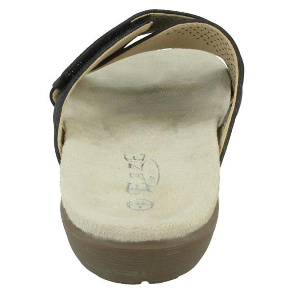 Eaze Ladies Eaze Cross Strap Mules F00295