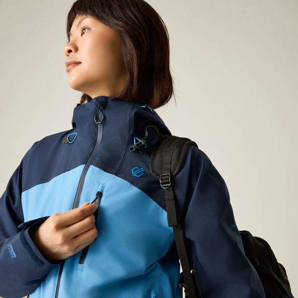 Dare 2B Womens Torrek III Logo Jacket - Elysium Blue/Navy