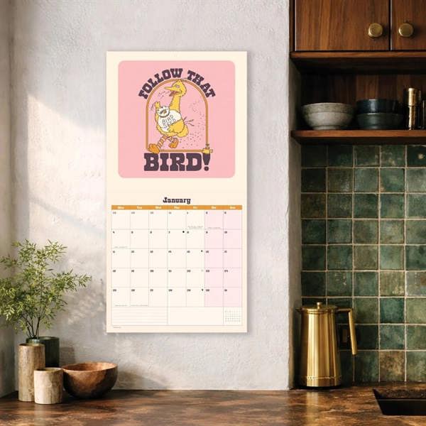 Sesame Street Calendar 2027, Wall Calendars, Month To View, Entertainment, Gift