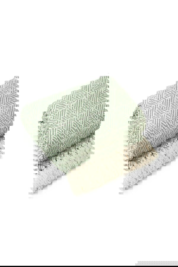 Emma Barclay Zahra Pistachio Blanket/Throw