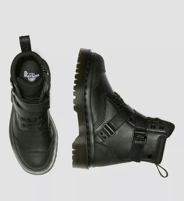 Dr. Martens 1460 Bex Tech Leather Women's Black Boots